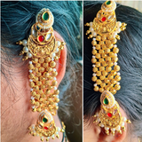 GOLD MOTI EARCUFFS