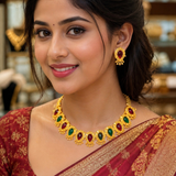DROP KUNDAN NECKLACES