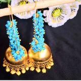 SKY BLUE JHUMKA