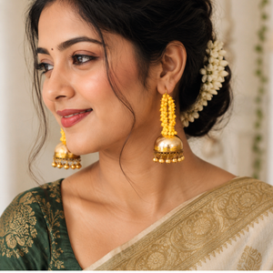YELLOW LARIYA EARRINGS