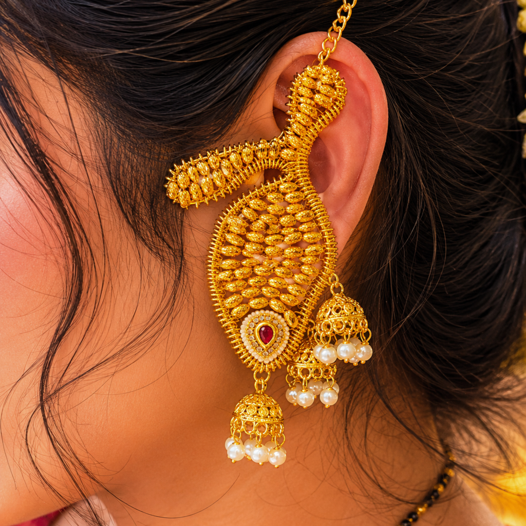FISH EARCUFFS EARRINGS