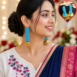 SKY BLUE LARIYA EARRINGS